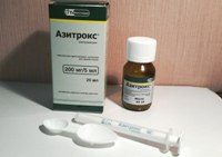 Азитрокс - антибиотик при бронхите для детей